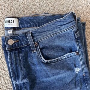 Agolde size 27 straight leg jeans
